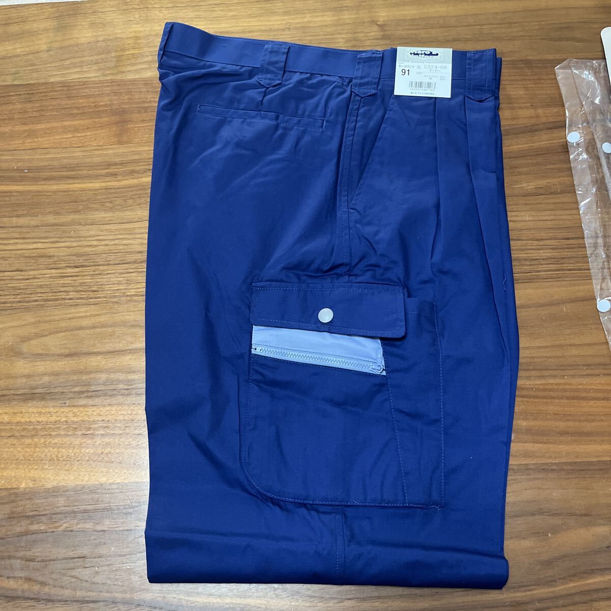  работа брюки весна летний two tuck рабочая одежда темно синий брюки two tuck брюки-карго низ 91 размер 