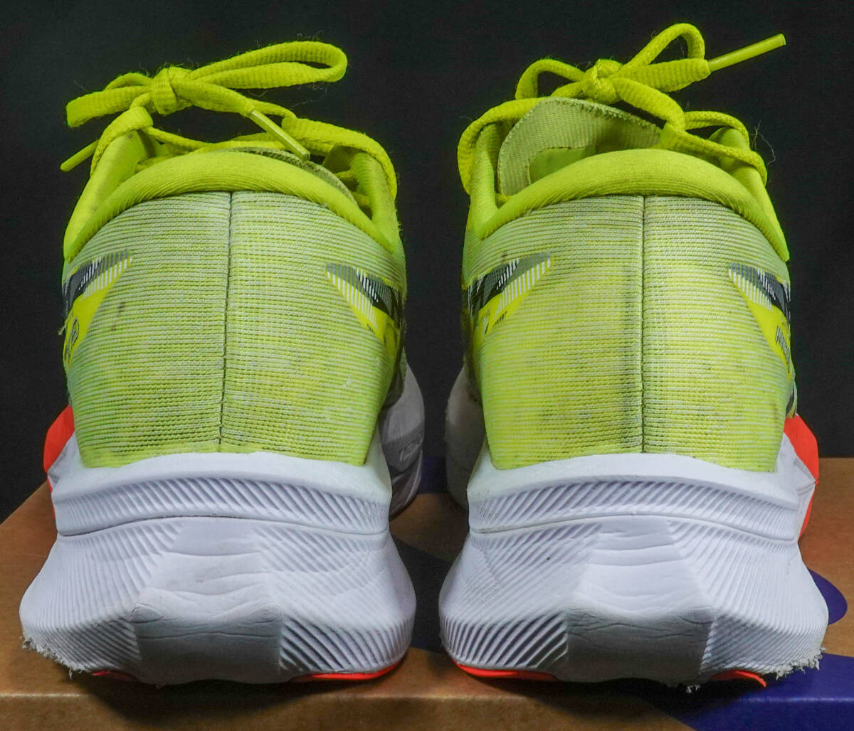 送料無料 ASICS アシックス MAGIC SPEED 4 メンズ ランニングシューズ 29.0 11.5 イエロー/ブラック 陸上マラソン長距離ジョギング_画像7