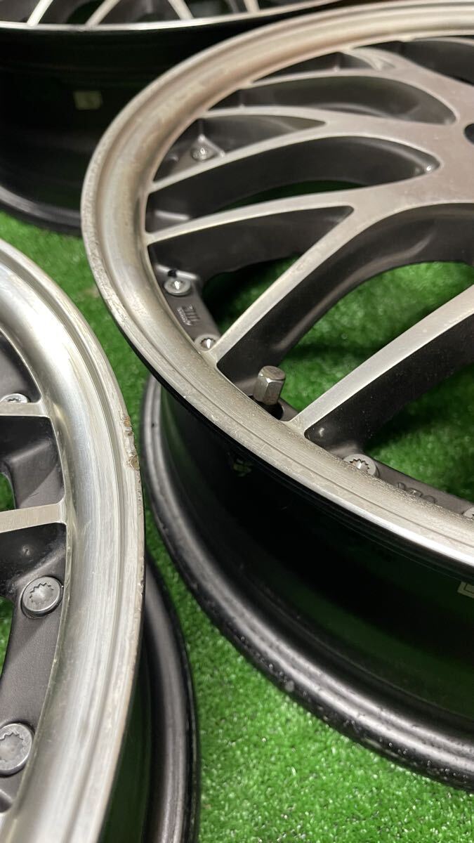 LOXARNY MULTI FORCHETTA 17インチ5.5J+48 PCD100-4H ロクサーニ　4本セット_画像10