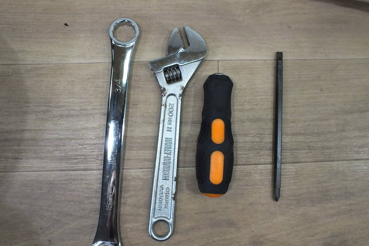 ★ ハーレー 非売品 純正工具 車載工具 インチ工具 ハーレーダビッドソン Harley 純正 工具セット HARLEY-DAVIDSON_画像6