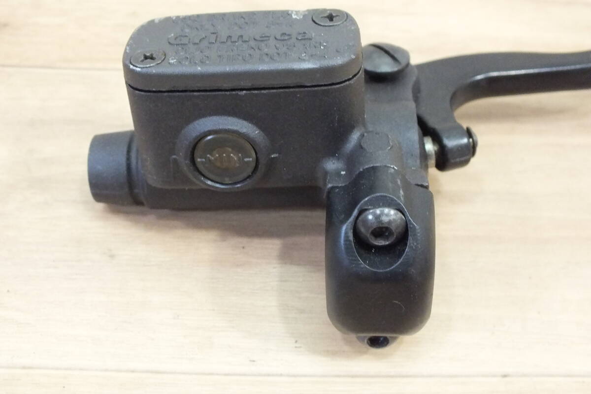 ★ スポスタ使用Grimeca　グリメカ フロントブレーキマスター 削れ有り XLH XL883/XL1200　ボバー_画像4