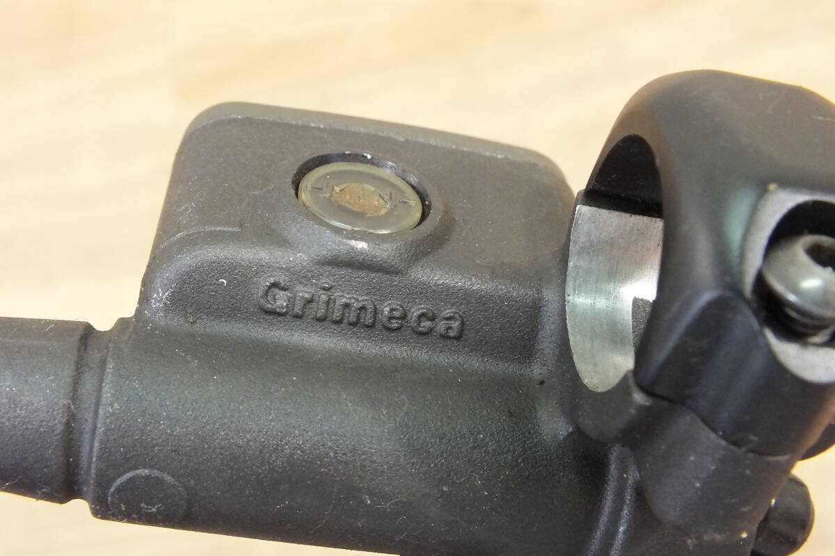 ★ スポスタ使用Grimeca　グリメカ フロントブレーキマスター 削れ有り XLH XL883/XL1200　ボバー_画像7