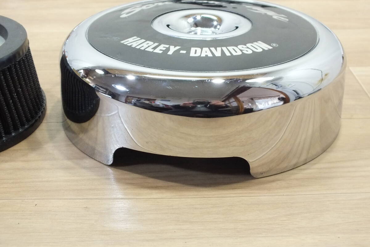 ◆　エボ ラウンド エアクリーナーカバー スクリーミンイーグル 中古品_画像3