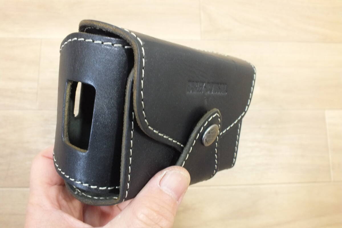 ◆ 送600円 ハーレー 純正本革 ETCケース 汎用　中古良品_画像7