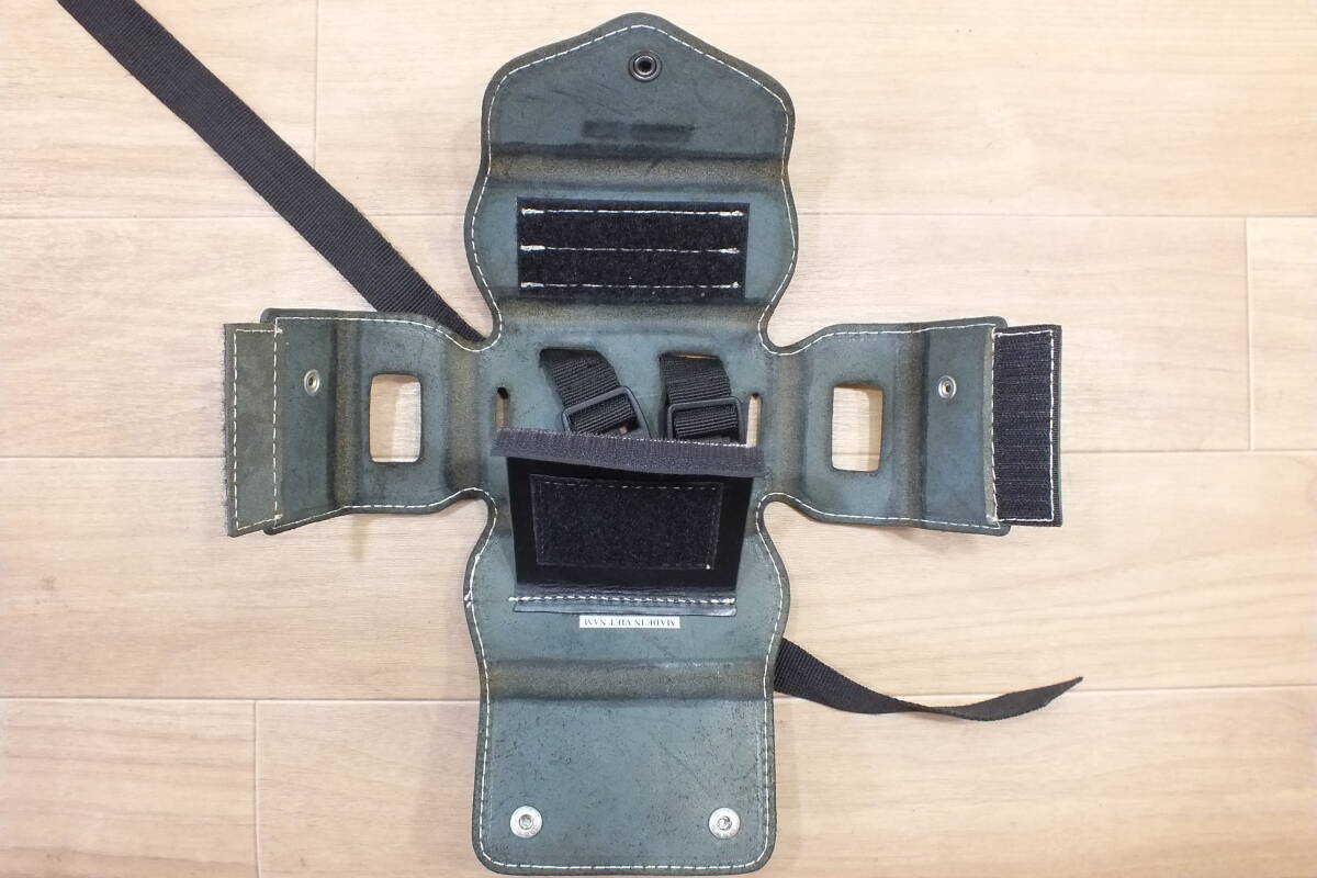 ◆ 送600円 ハーレー 純正本革 ETCケース 汎用　中古良品_画像5