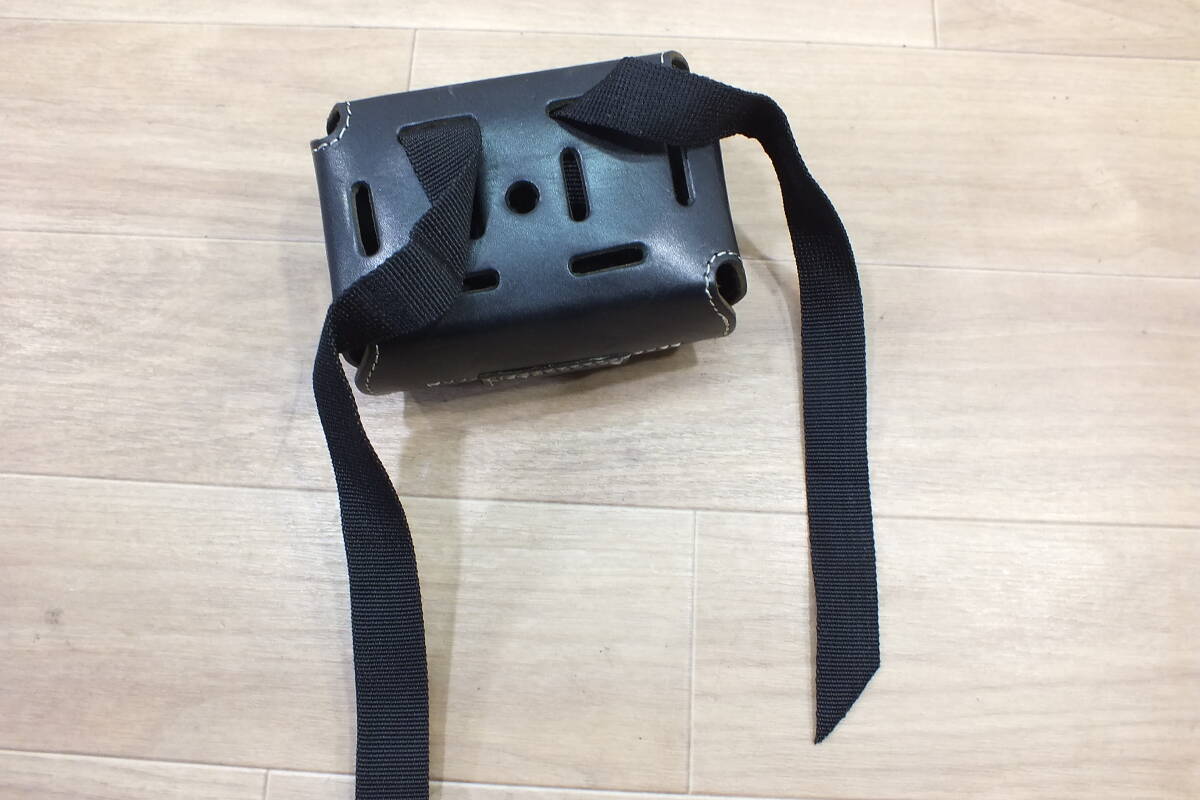 ◆ 送600円 ハーレー 純正本革 ETCケース 汎用　中古良品_画像4