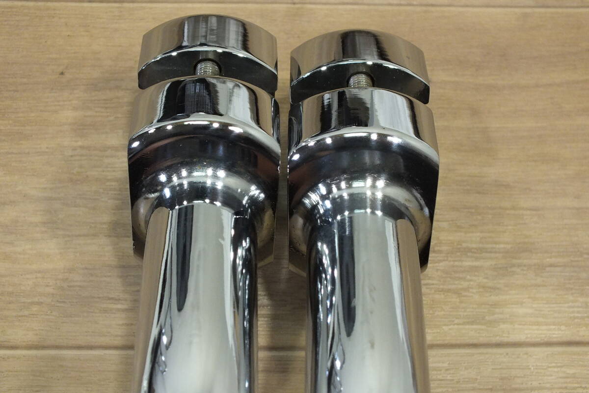 ◆ ハーレー クローム 7.5インチプルバックライザー 中古品 スポーツスター・ダイナ・ソフテイル_画像5