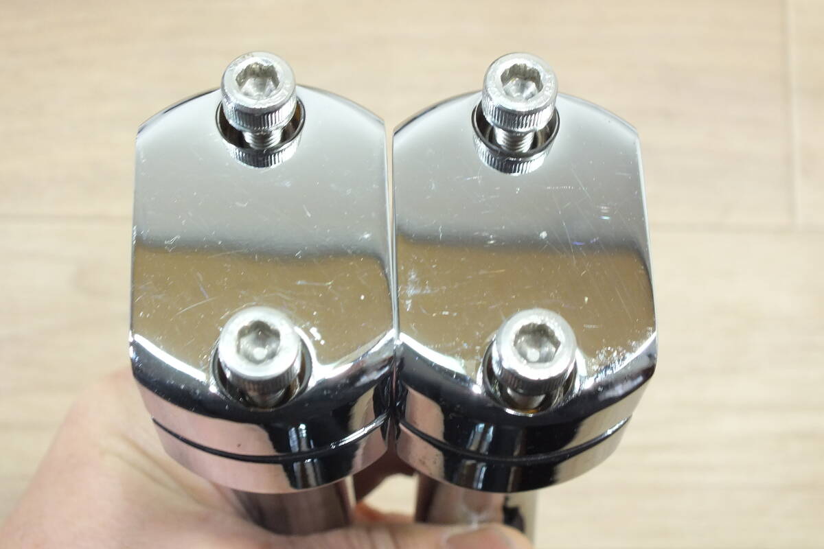 ◆ ハーレー クローム 7.5インチプルバックライザー 中古品 スポーツスター・ダイナ・ソフテイル_画像6