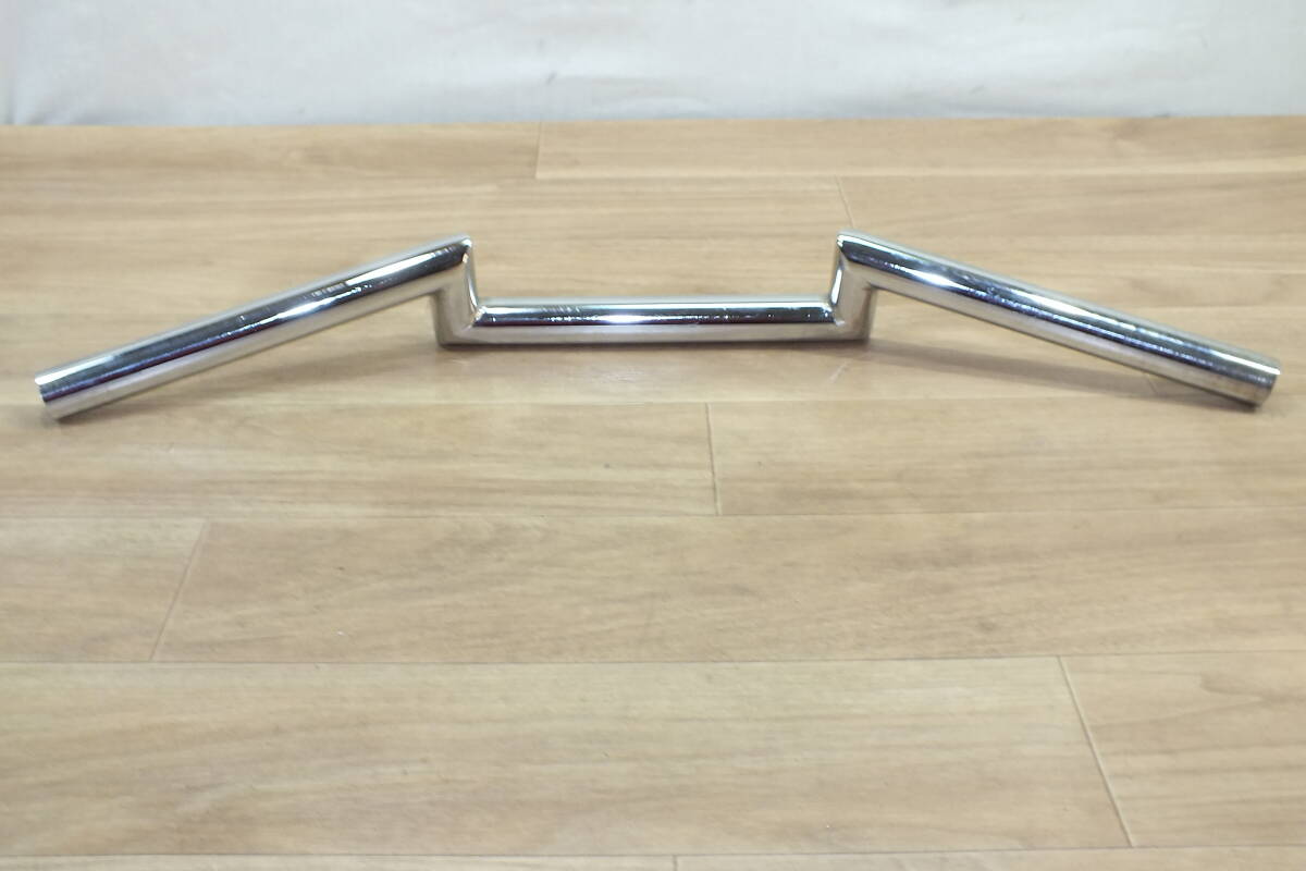 ◆ ハーレー インチクローム ナローロボハン ロータイプロボハン 幅60㎝・高さ4㎝・引き9㎝ スチール 中古品　リジスポ_画像4