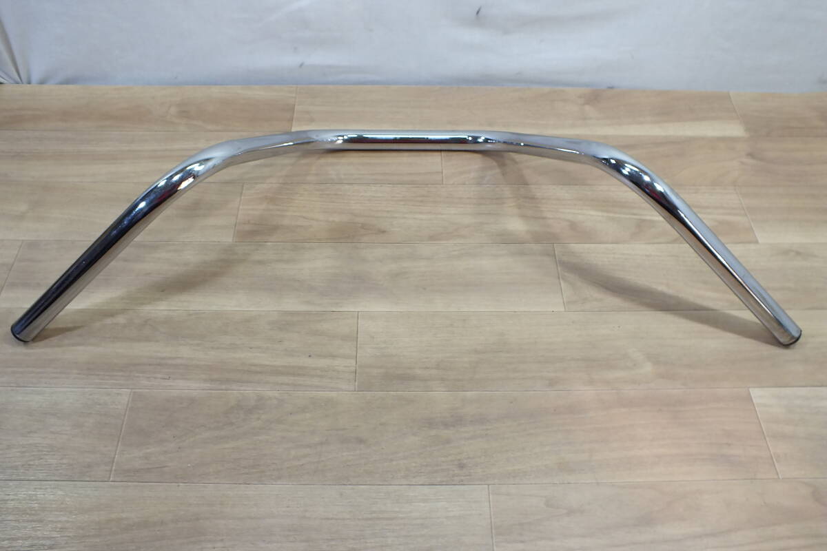 ◆ ハーレー インチ クローム社外 ワイグラ・ソフカス系・エイプ系ハンドル 幅82㎝高さ33㎝引き17㎝　ソフテイル_画像4