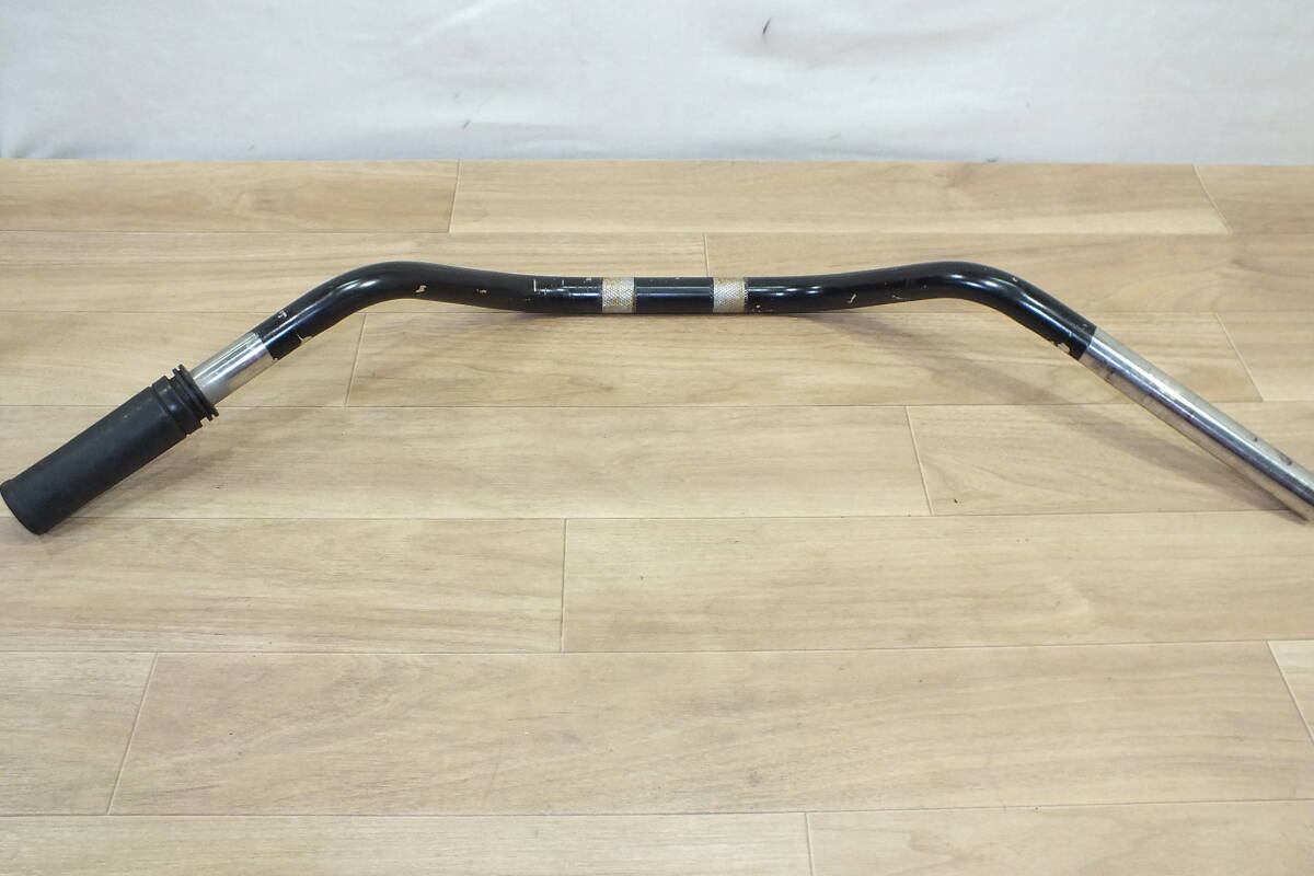 ◆ ハーレー純正 インチブラック ダートラバー系 ペイントベースハンドル 幅80㎝高さ11㎝引き16㎝ 中古品 XR1000/XLX61・XRバー系_画像4