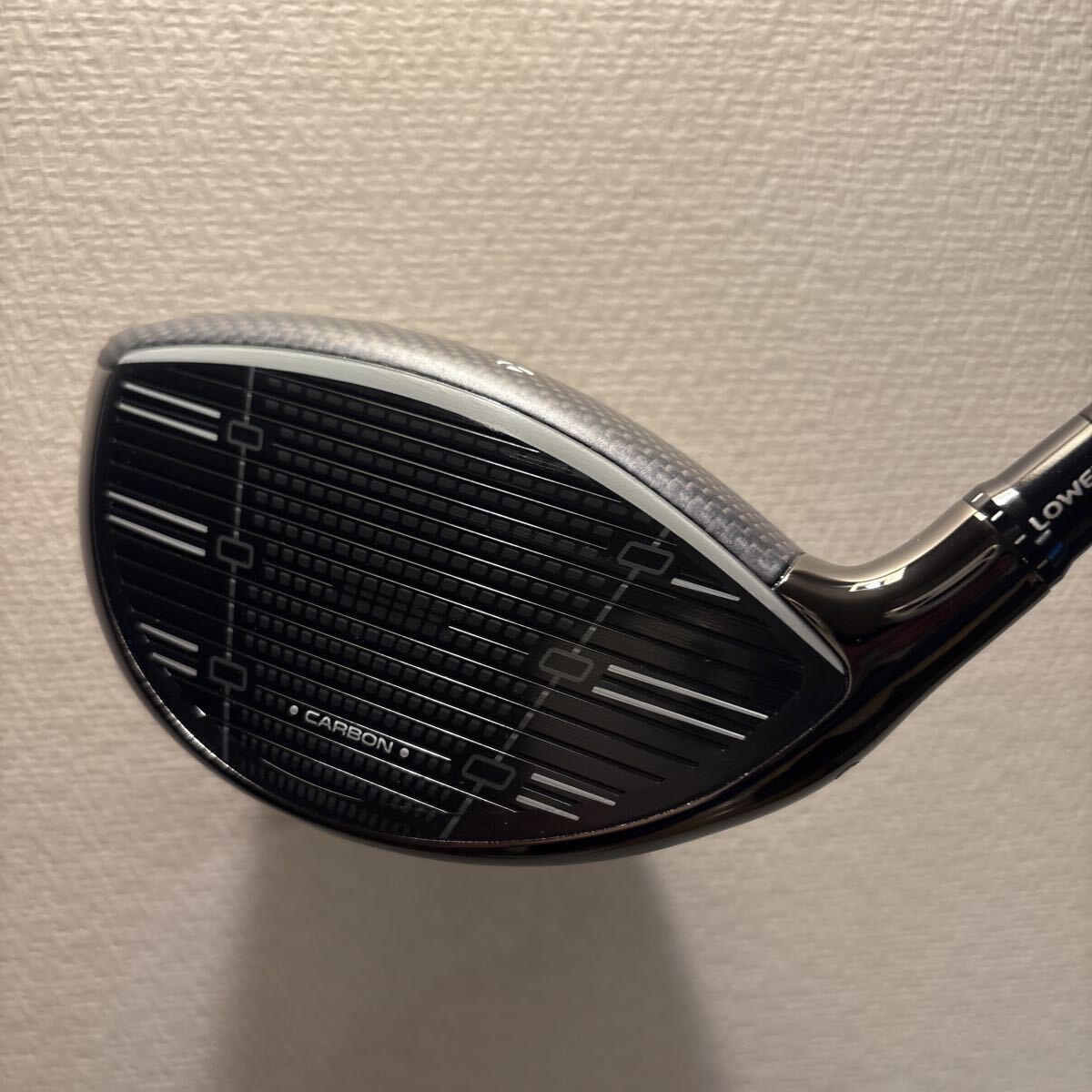 テーラーメイド　 TaylorMade Qi35 ドライバー　9度　 Diamana シルバーTM55 フレックス S 日本仕様　ほぼ新品　練習場で20球だけ　_画像3