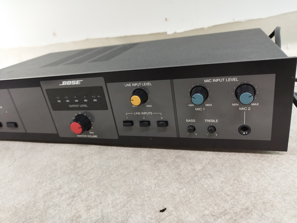 a11-240 ■BOSE ボーズ 200SR-HI ハイインピーダンス対応 ミキサーアンプ_画像3