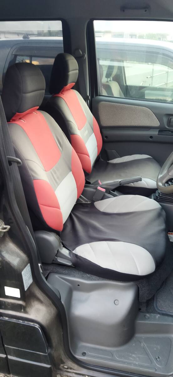 ミツビシ純正シートカバー U62Wより取り外し U61 WU62 WU71 WU72Wにも!! ≪引き取り又は着払発送≫_画像1