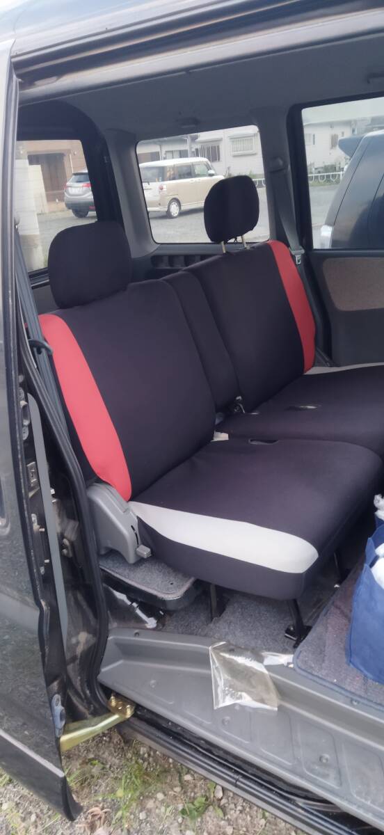 ミツビシ純正シートカバー U62Wより取り外し U61 WU62 WU71 WU72Wにも!! ≪引き取り又は着払発送≫_画像2