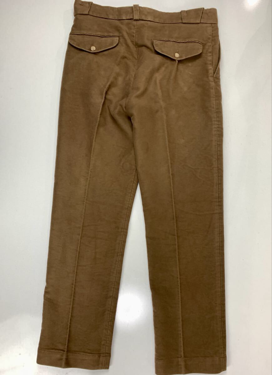 ENGLAND製　 ボトムス　厚手　 Ｍサイズ相当　ブラウン　コットン　　 古着_画像6