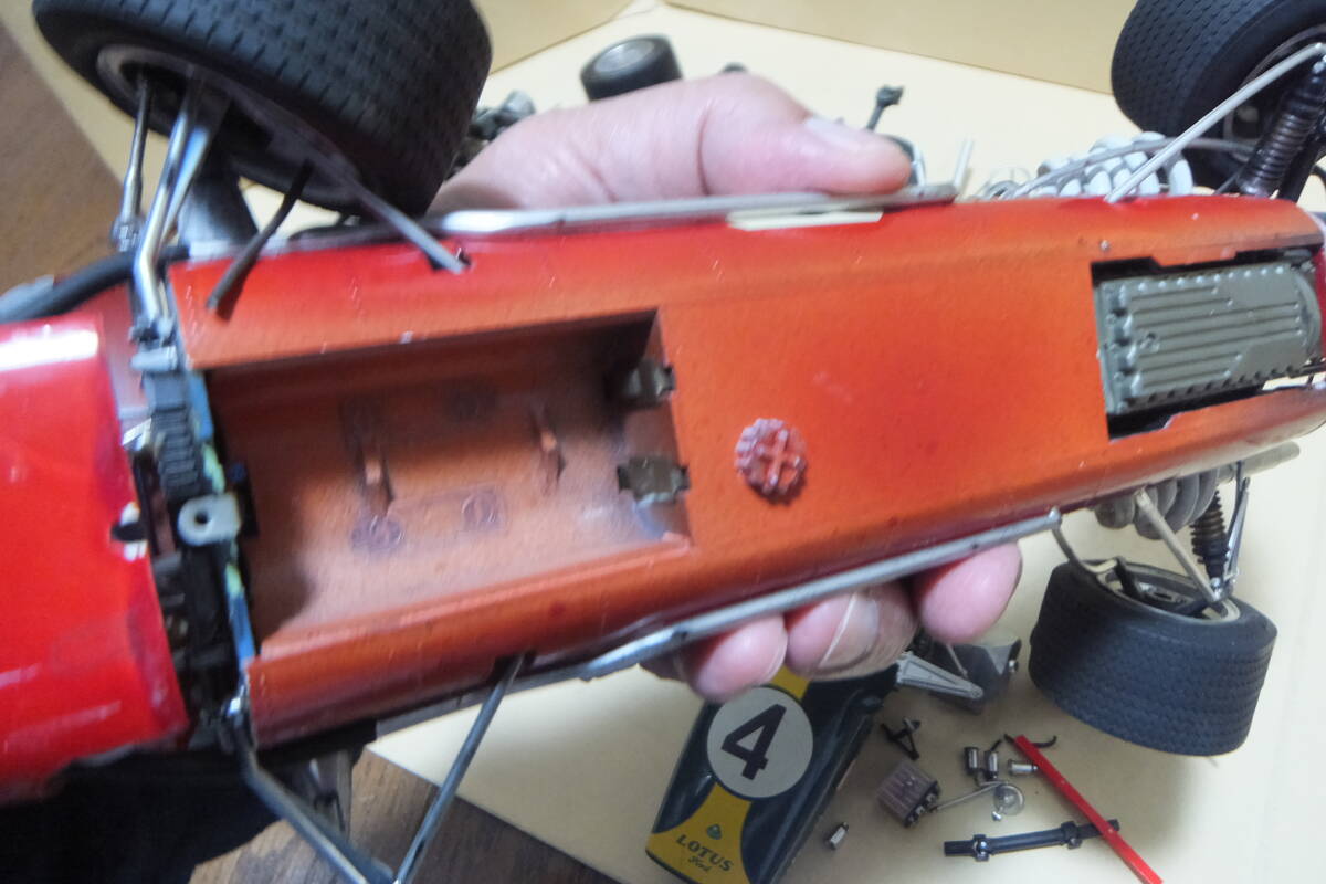 ロータス49B 49フォード ホンダRA272 RA300 プラモデル ジャンク タミヤ 相原 1/12 1/20 田宮 アイハラ_画像7