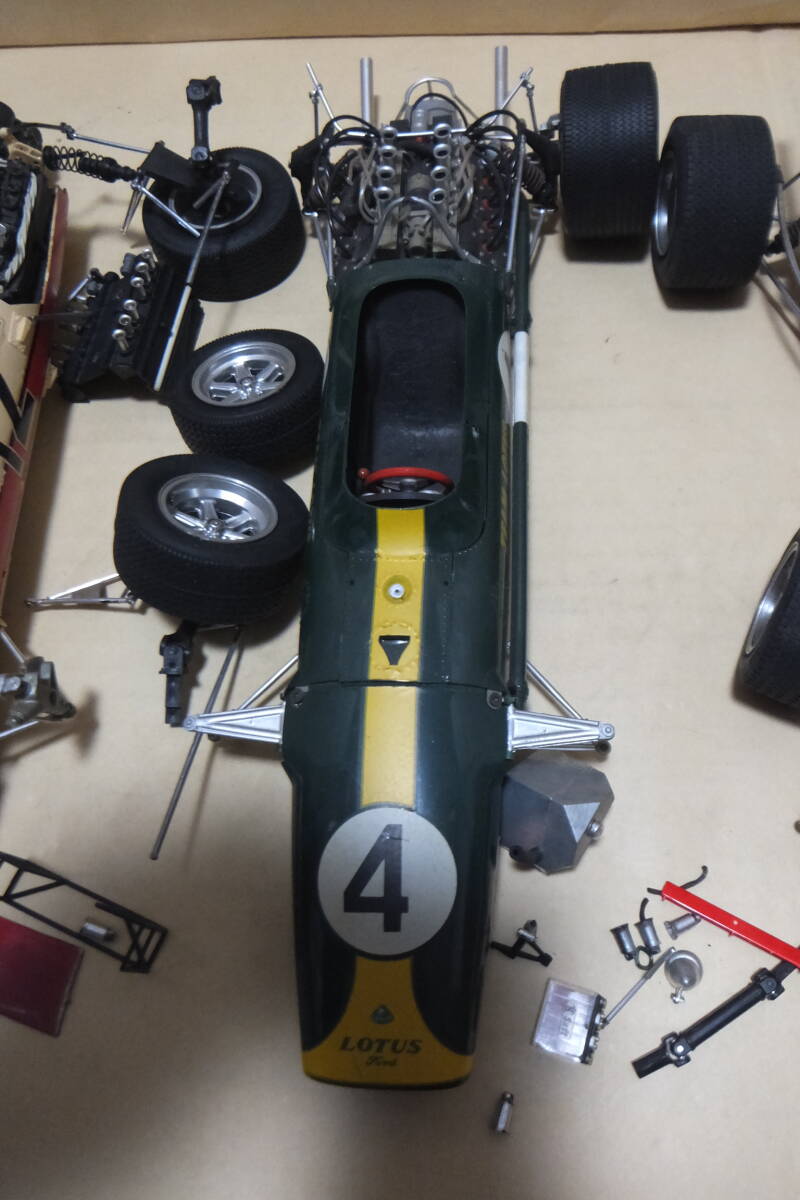 ロータス49B 49フォード ホンダRA272 RA300 プラモデル ジャンク タミヤ 相原 1/12 1/20 田宮 アイハラ_画像3