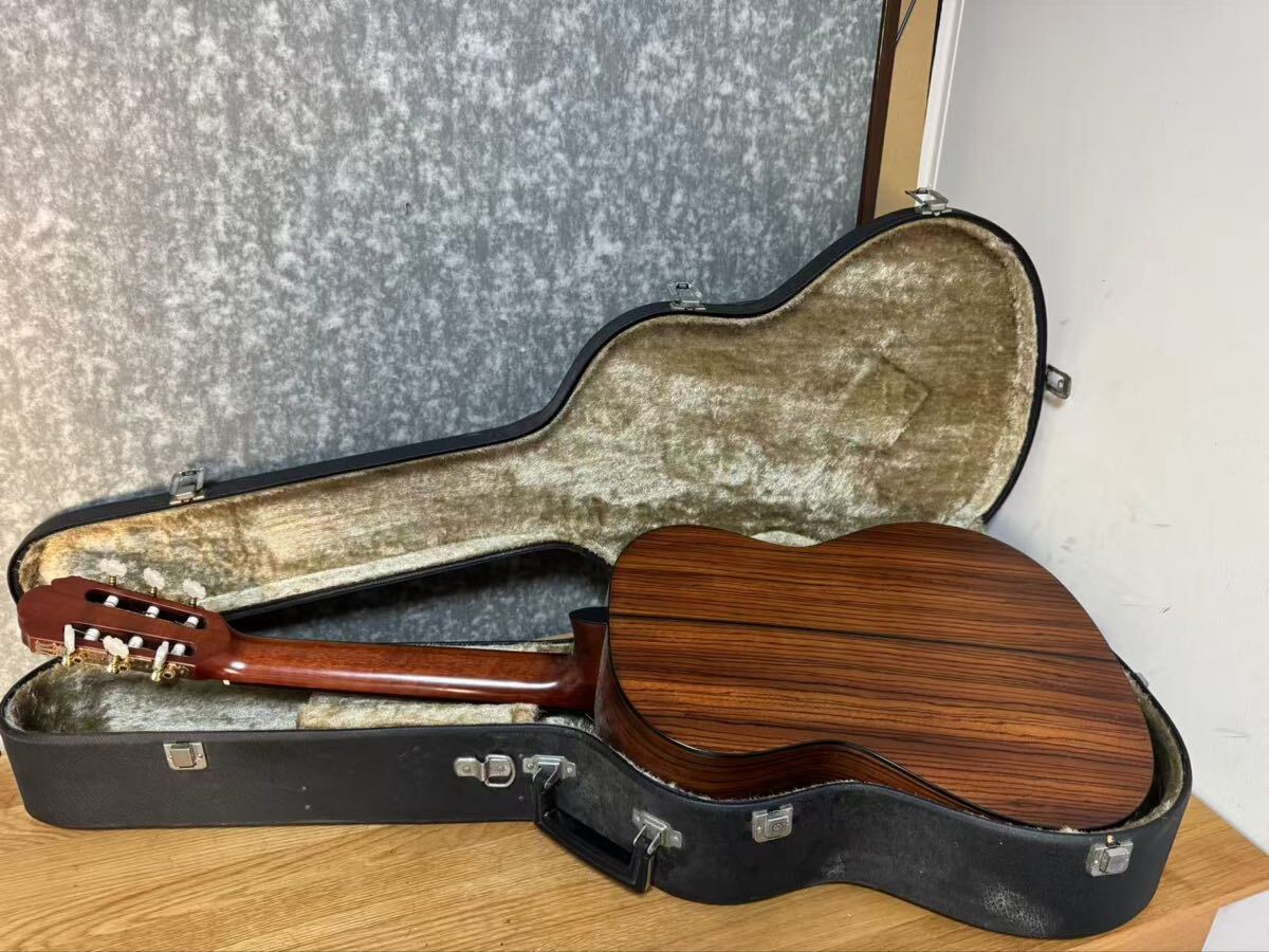 KAZUO YAIRI Y303P トップ単板仕様クラシックギター 良音1983年日本製_画像2