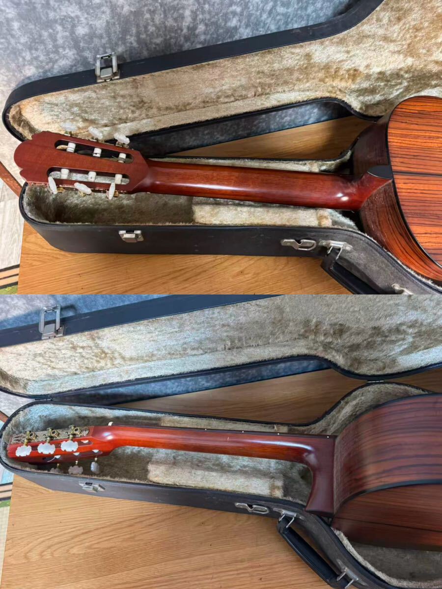 KAZUO YAIRI Y303P トップ単板仕様クラシックギター 良音1983年日本製_画像5