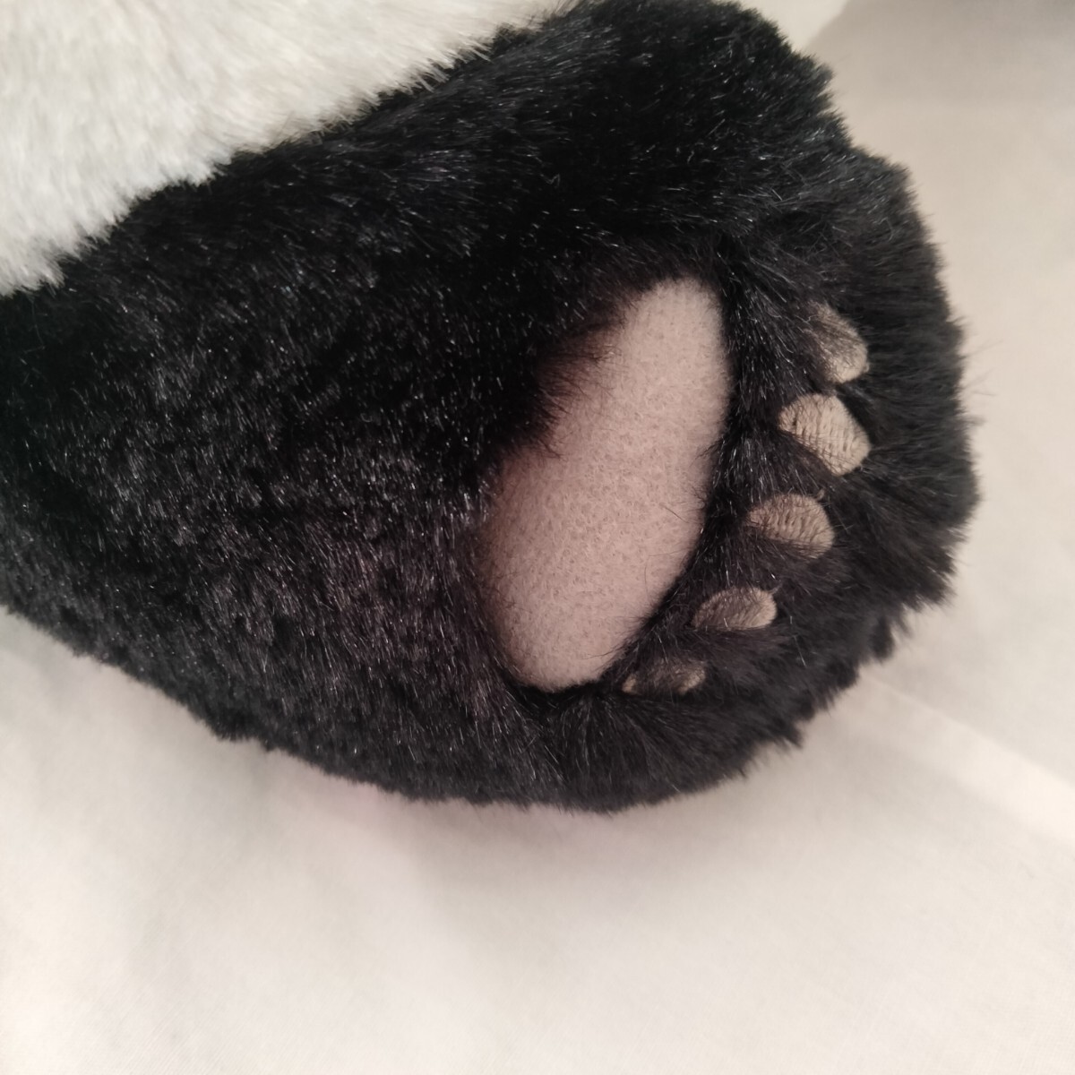 ふわペタパンダ　ぼくはいつだってねむい　ぬいぐるみ　クッション　寝そべりパンダ　長さ54cm　251102_画像3