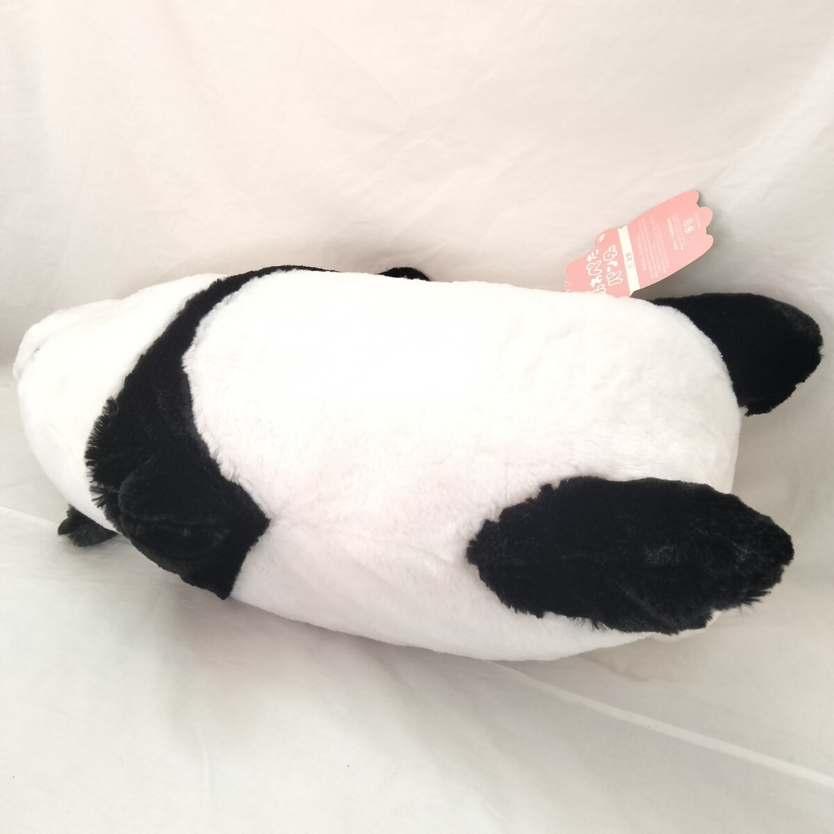 ふわペタパンダ　ぼくはいつだってねむい　ぬいぐるみ　クッション　寝そべりパンダ　長さ54cm　251102_画像9