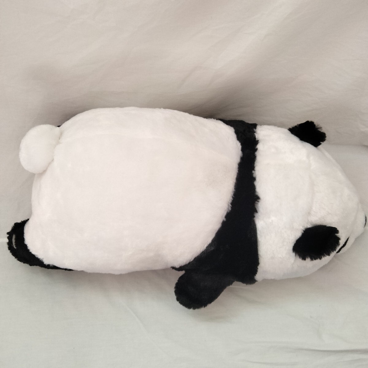 ふわペタパンダ　ぼくはいつだってねむい　ぬいぐるみ　クッション　寝そべりパンダ　長さ54cm　251102_画像10