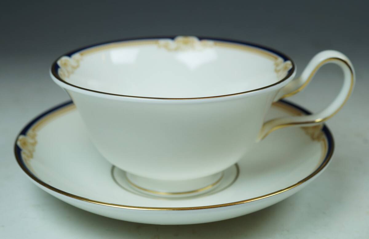☆壱☆ウェッジウッド WEDGWOOD キャベンディッシュ CAVENDISH ティー カップ&ソーサー/17.5cm ケーキプレート 18点set ☆_画像5
