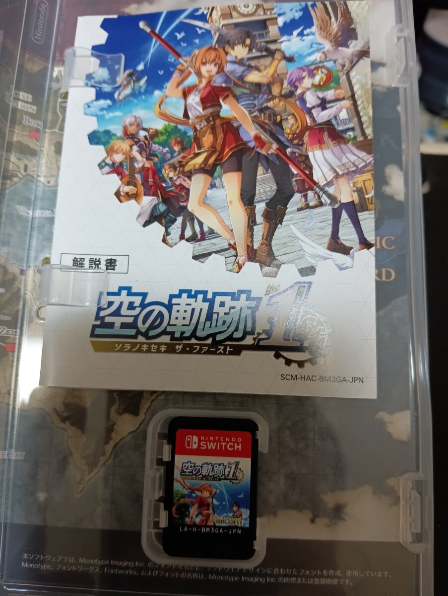 中古SWITCH： 空の軌跡 the 1st ソラノキセキ　ザ・ ファースト_画像3