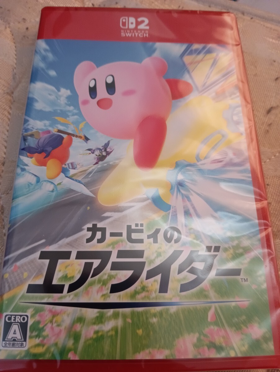 新品未開封SWITCH2：カービィのエアライダー　switch2専用ソフト_画像1