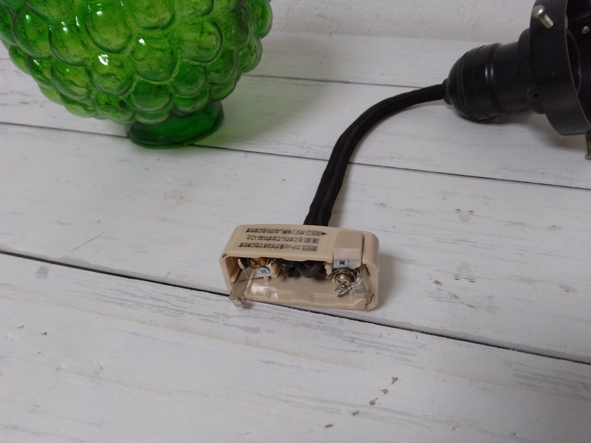 【ビンテージ】★年代物★シーリングライト★ペンダントライト★ぶどう★ガラス製★照明器具★レトロ★アンティーク_画像5