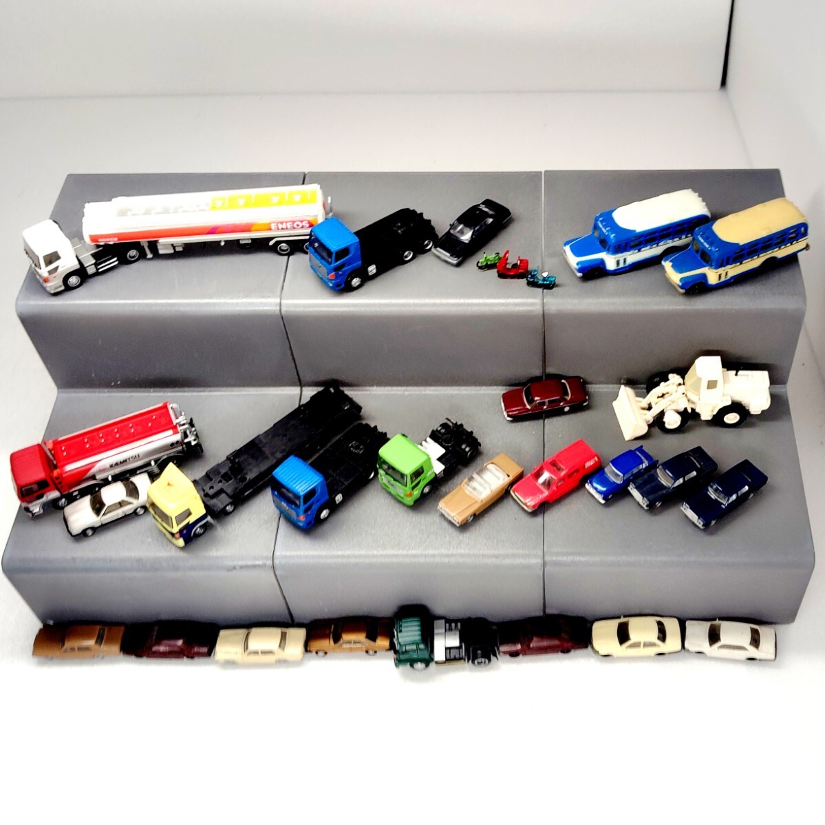 1/150 激レア トラックコレクション Tomix 乗用車 トレーラーコレクション 他 Nゲージ ストラクチャー N ジオラマ クラウン 他 1円 112135_画像2