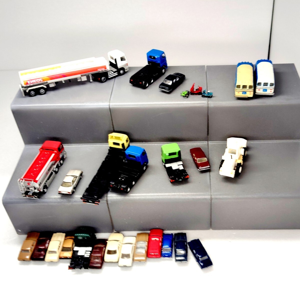 1/150 激レア トラックコレクション Tomix 乗用車 トレーラーコレクション 他 Nゲージ ストラクチャー N ジオラマ クラウン 他 1円 112135_画像4