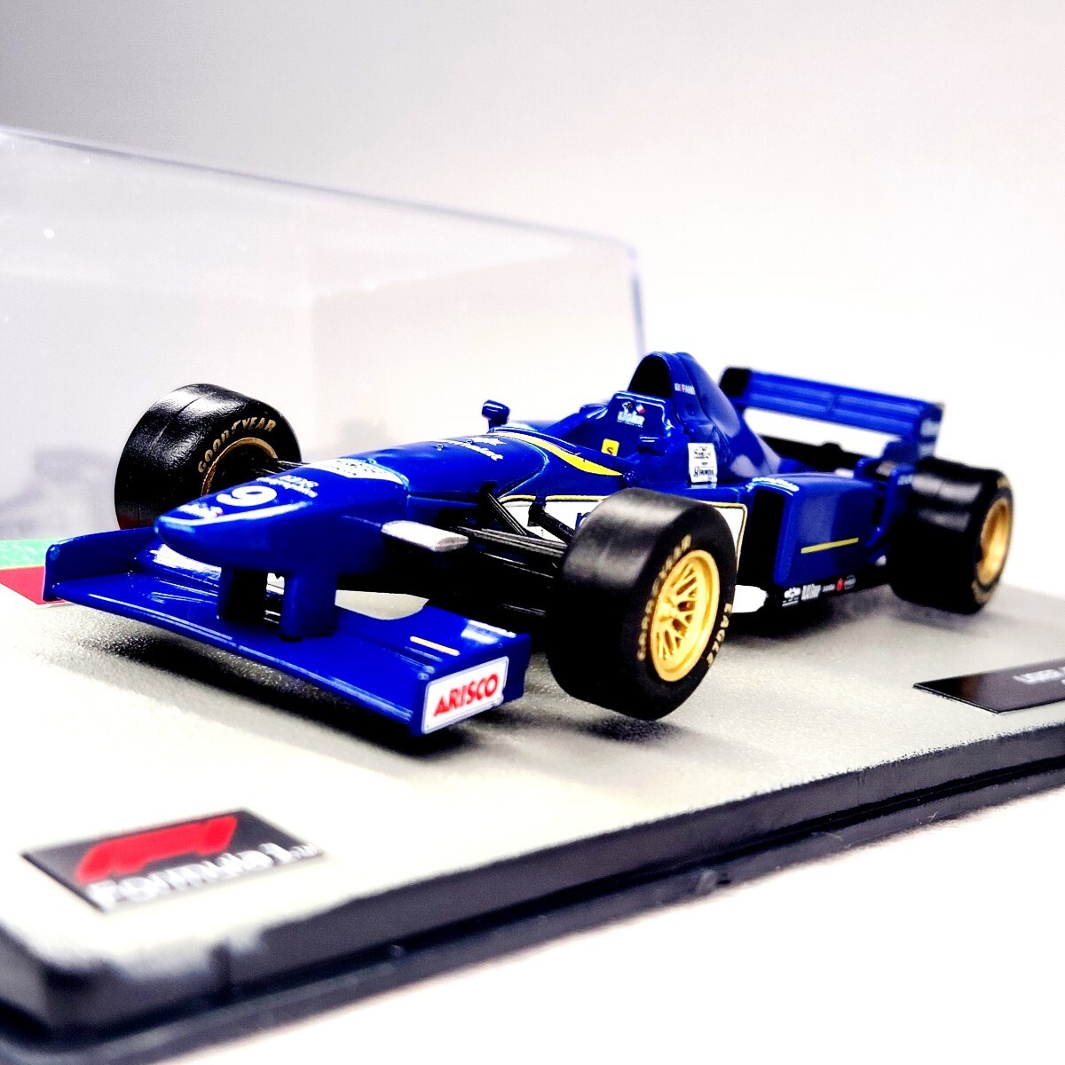 1/43 IXO イクソ 激レア F1 LIGIER JS43 リジェ OLIVIER PANIS フォーミュラ Formula レース Rare Race parmalant フランス 1円〜 112627_画像1