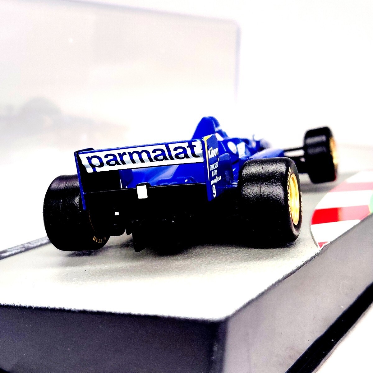 1/43 IXO イクソ 激レア F1 LIGIER JS43 リジェ OLIVIER PANIS フォーミュラ Formula レース Rare Race parmalant フランス 1円〜 112627_画像3