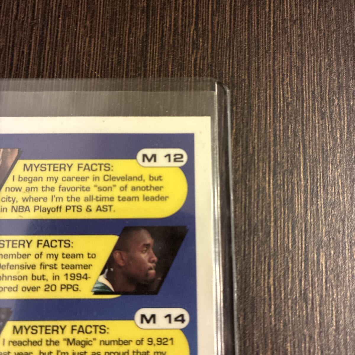 95-96 Topps Mystery Finest Gary Payton Refractor!! コンディショングッド!! 激レアインサート!!_画像8