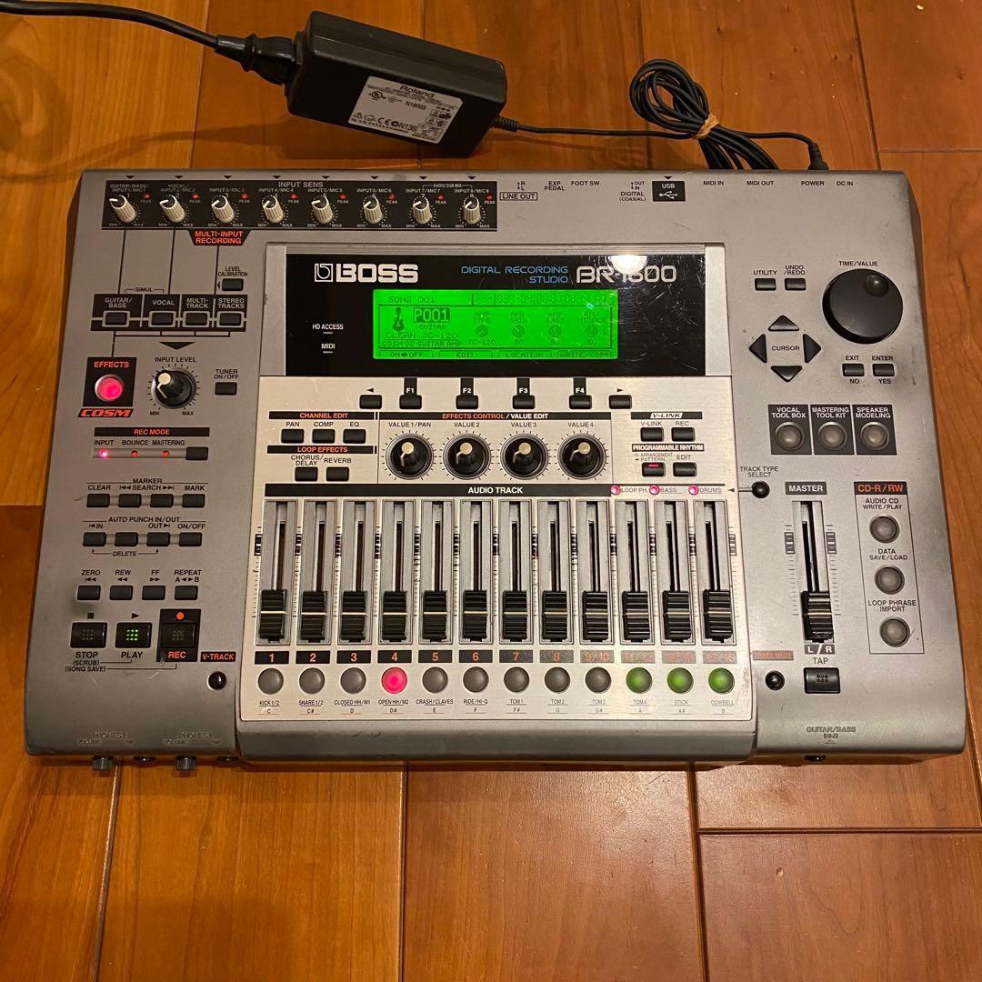 BOSS BR-1600CD MTR многоканальный магнитофон CD-R/RW соответствует дом запись DTM