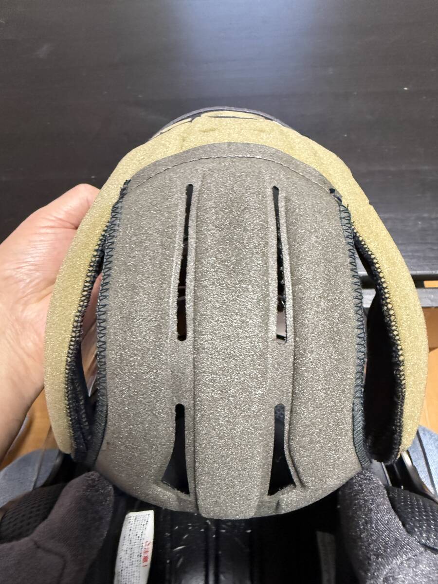 シューエイ SHOEI Jクルーズ JーCruise グレーメタリック XLサイズ ピンロック付 中古 _画像9