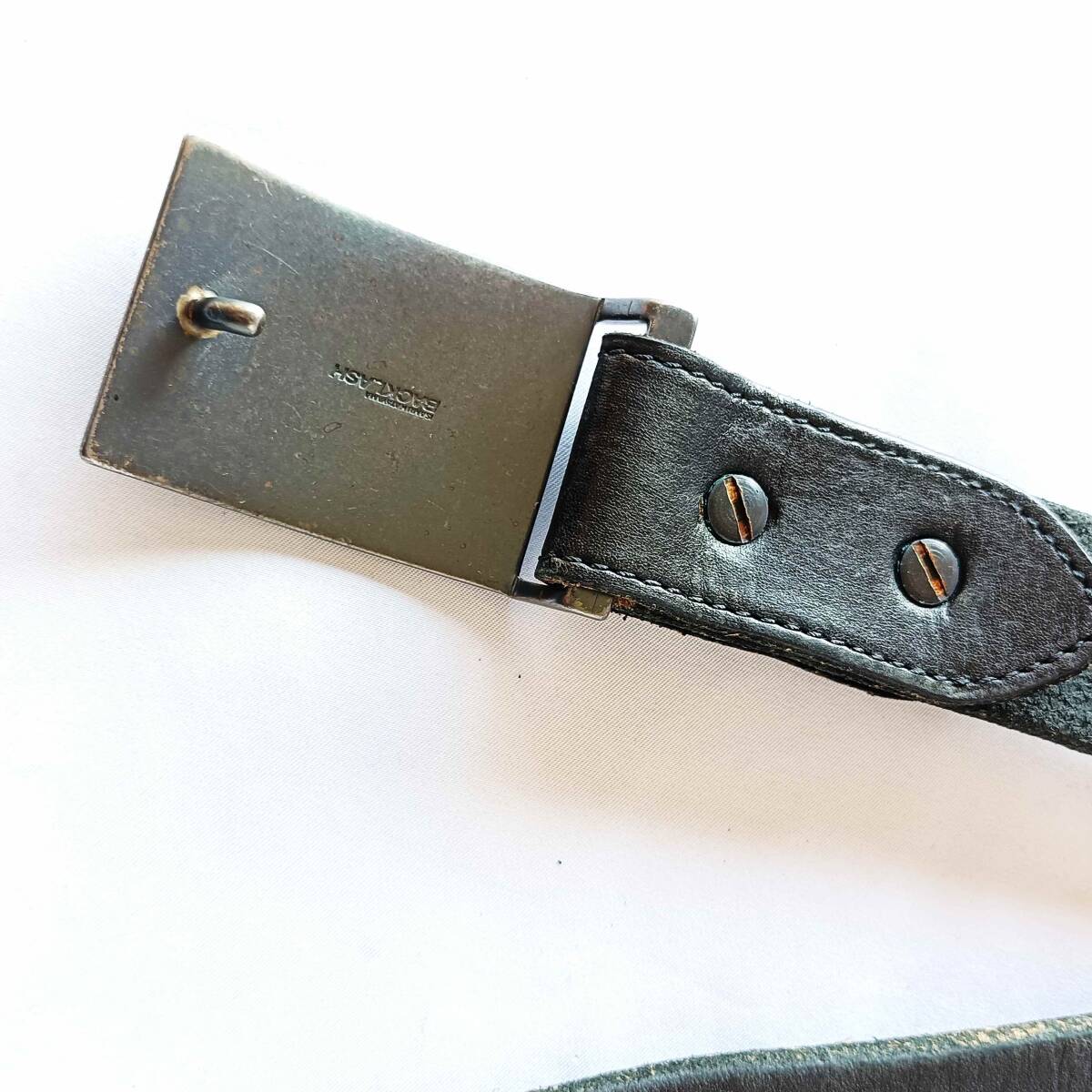 BACKLASH ジャパンダブルショルダーレザー 極厚 5mm　 レザーベルト　イサムカタヤマ バックラッシュ_画像7
