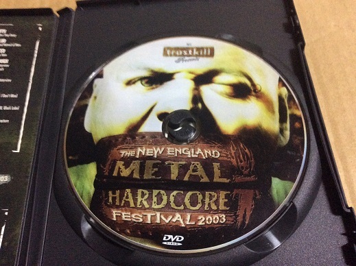 DVD New England Metal Hardcore Festival 2003 輸入盤 V.A. メタル ハードコア LIVE ライヴ 128分+α 即決_画像3