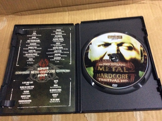 DVD New England Metal Hardcore Festival 2003 輸入盤 V.A. メタル ハードコア LIVE ライヴ 128分+α 即決_画像2