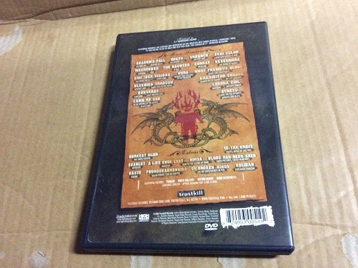 DVD New England Metal Hardcore Festival 2003 輸入盤 V.A. メタル ハードコア LIVE ライヴ 128分+α 即決_画像4