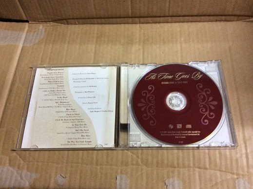 CD Richard Evans / As Time Goes By 輸入盤 リチャード・エヴァンス ピアノ 24bit リマスター JAZZ_画像2