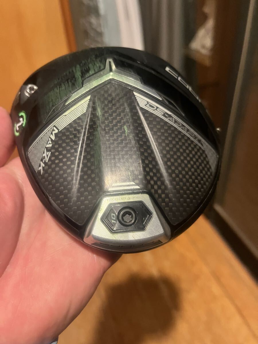 コブラ　dsapapt ドライバー MAX-K レフティ　ヘッドのみ_画像2