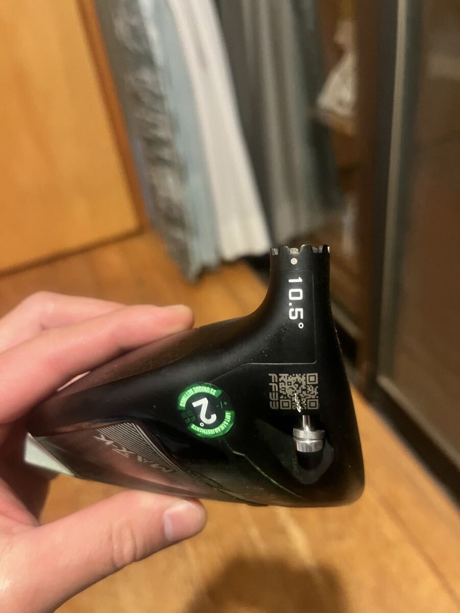 コブラ　dsapapt ドライバー MAX-K レフティ　ヘッドのみ_画像5