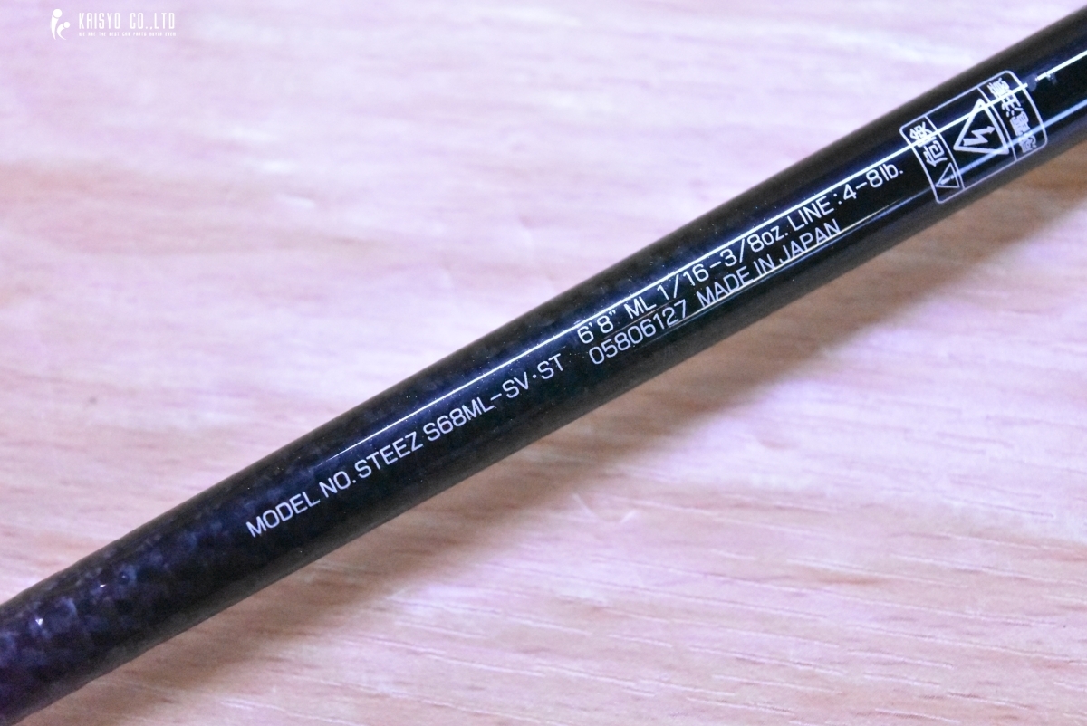 ダイワ スティーズ S68ML-SV・ST キングボルト スピニングロッド DAIWA STEEZ KINGBOLT バス ブラックバス 釣り 等に_画像6
