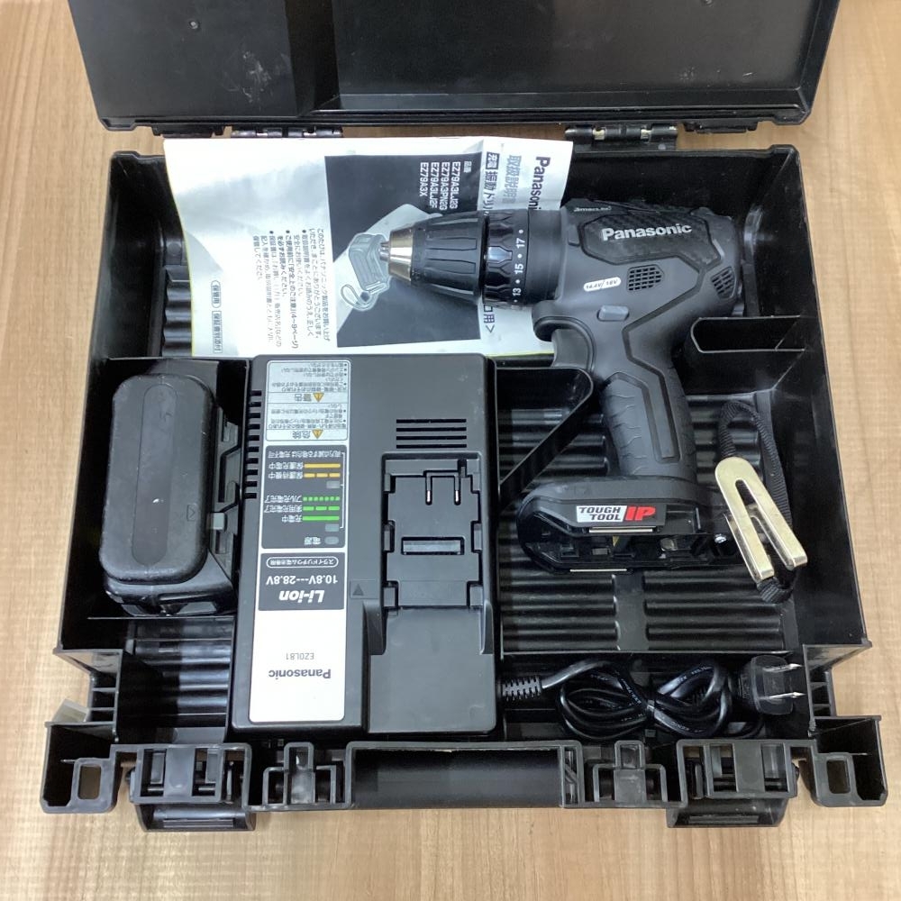 Panasonic/パナソニック EZ79A3PN2G-B充電振動ドリルドライバ　（14.4/18V）バッテリ１個_画像1