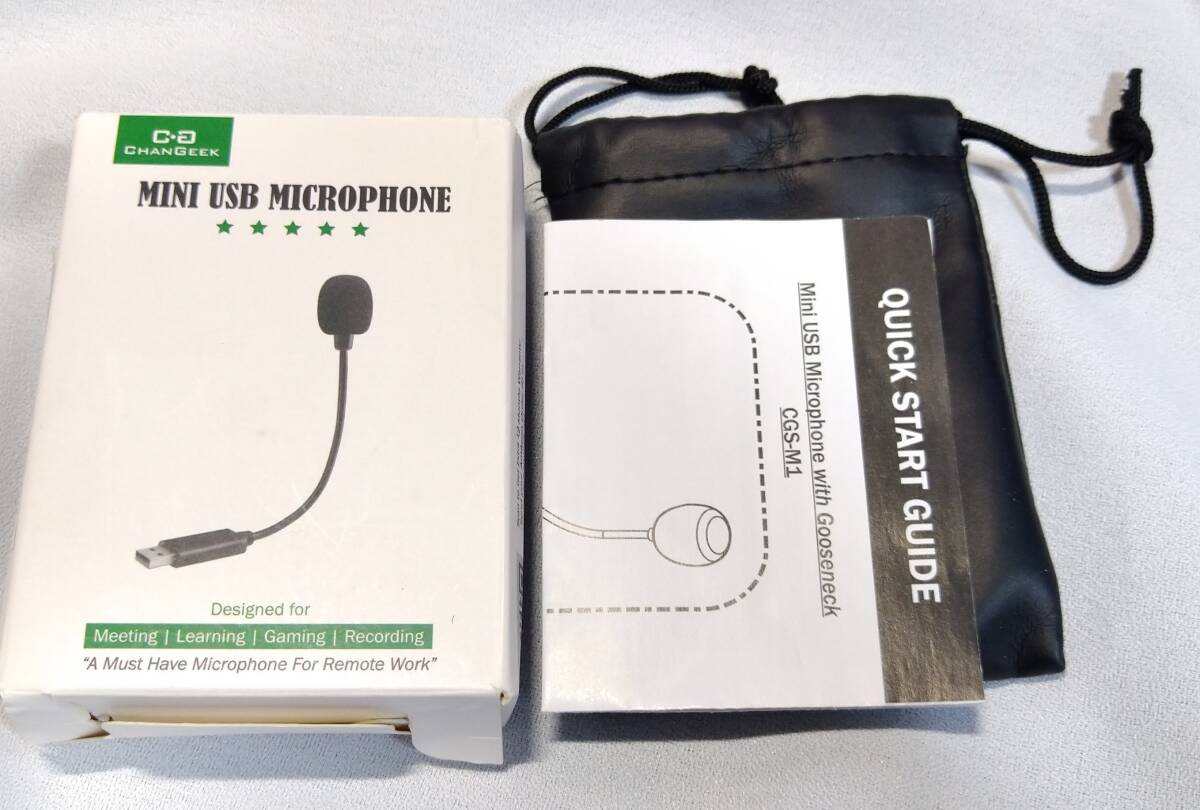 PCミニUSB接続コンデンサーマイクMac対応グースネックSkypeサウンドカード内蔵リモートワークSlackオンライン授業Zoomビデオ通話Hangouts声_画像8