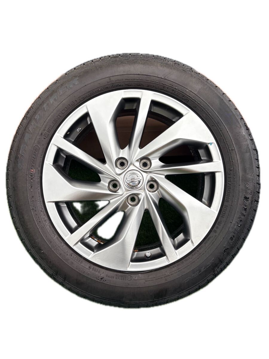 日産　エクストレイル　純正18インチホイール DUNLOP 225/60R18_画像2