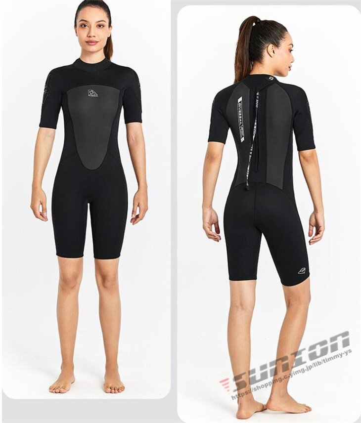  гидрокостюм мужской женский купальный костюм springs дайвинг костюм shorty -2mm короткий рукав купальный костюм морской спорт 